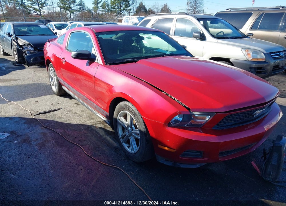 2010 FORD MUSTANG V6 VIN: 1ZVBP8AN5A5159031