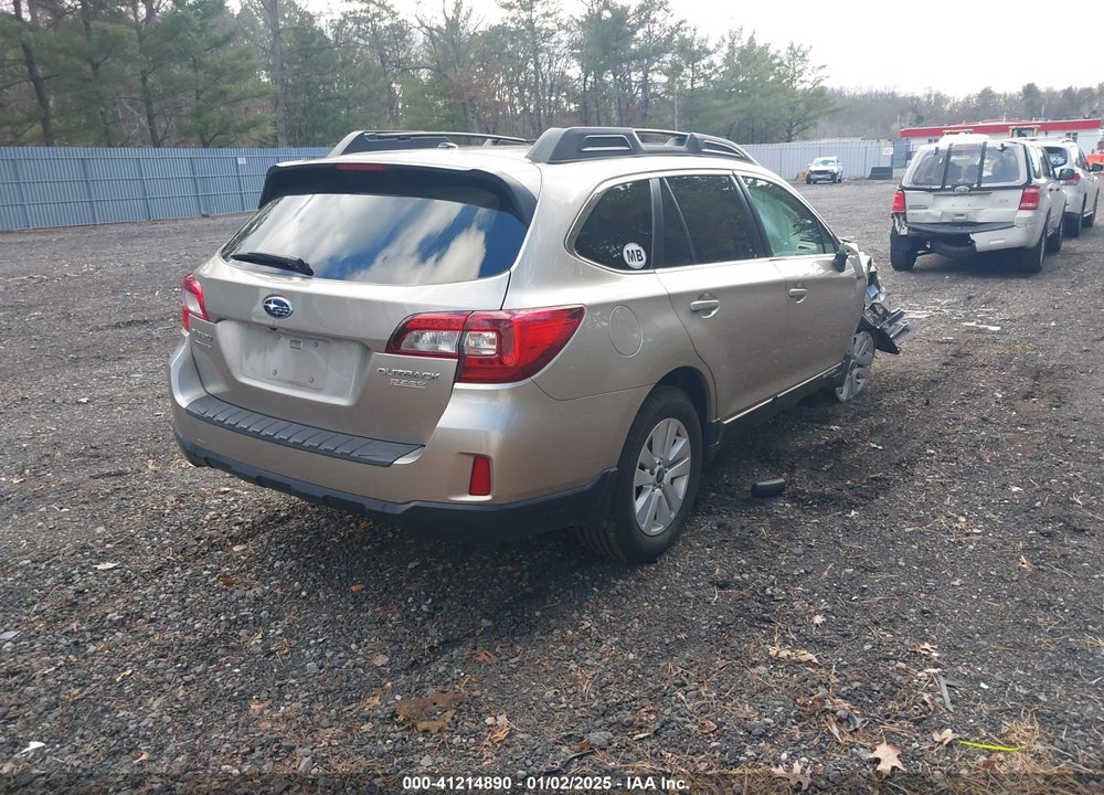 2015 SUBARU OUTBACK 2.5I PREMIUM VIN: 4S4BSADC3F3257878