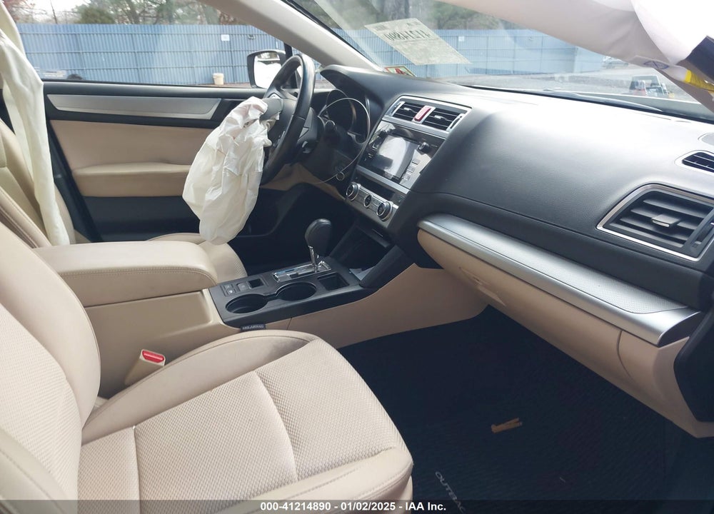 2015 SUBARU OUTBACK 2.5I PREMIUM VIN: 4S4BSADC3F3257878
