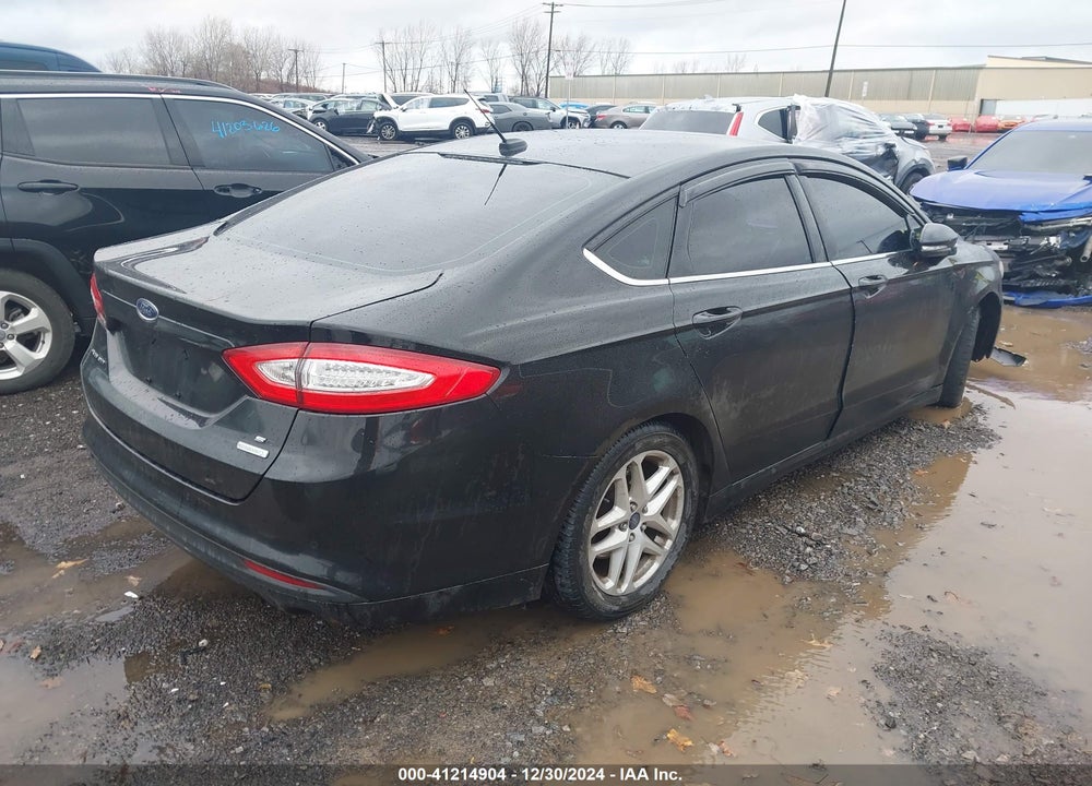 2014 FORD FUSION SE VIN: 1FA6P0HD8E5360386