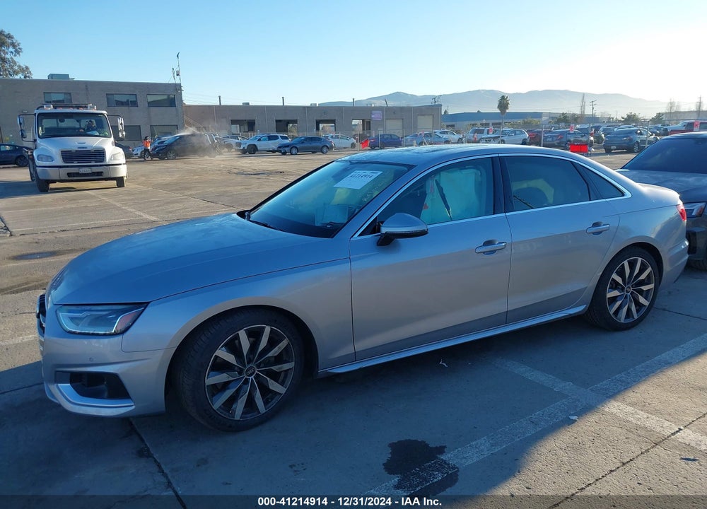 2021 AUDI A4 PREMIUM 40 TFSI QUATTRO S TRONIC VIN: WAUABAF41MA064608