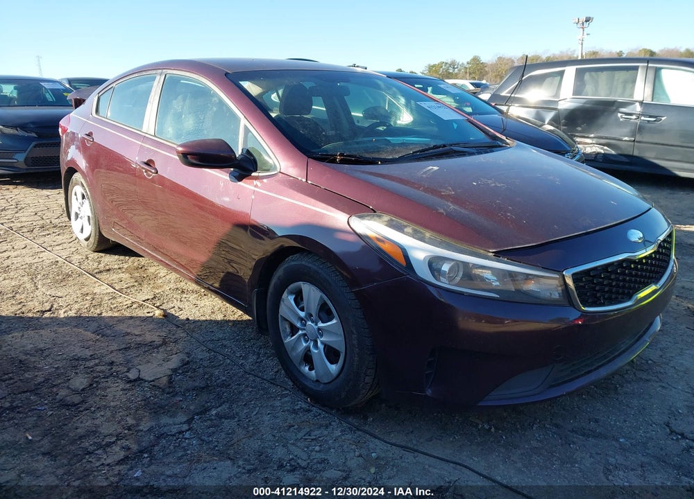 2018 KIA FORTE LX VIN: 3KPFK4A79JE169188