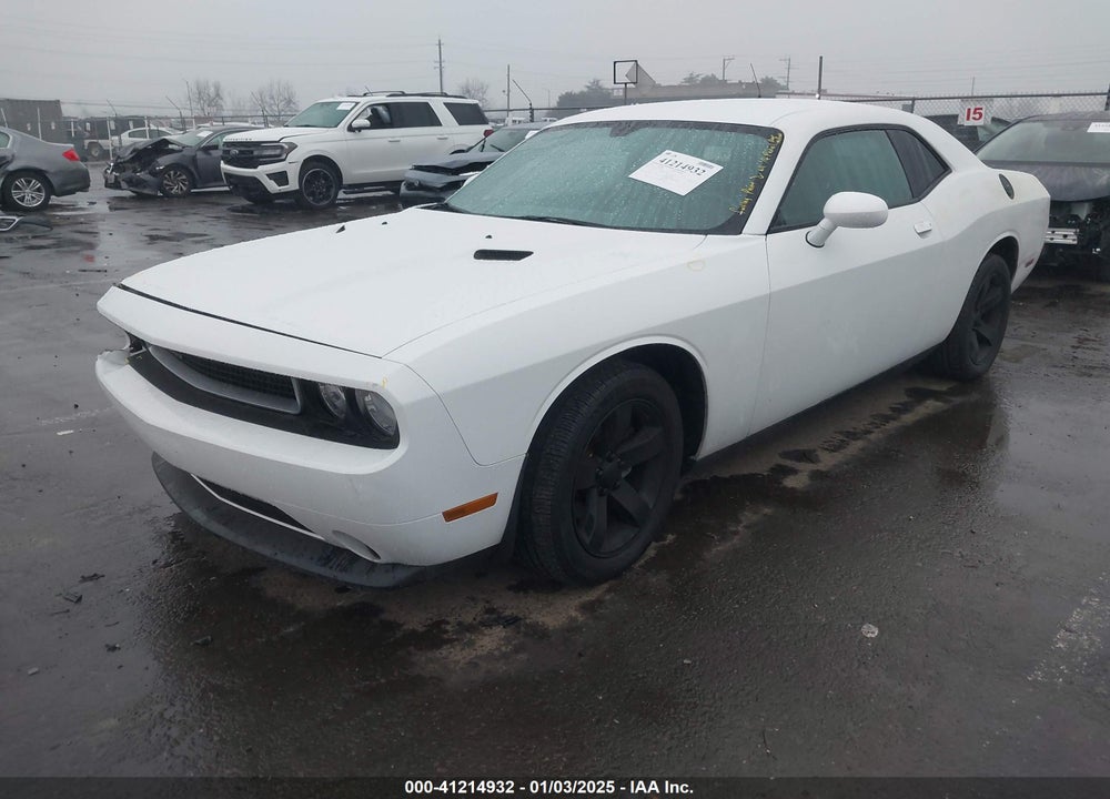 2013 DODGE CHALLENGER VIN: 2C3CDYAG7DH718937
