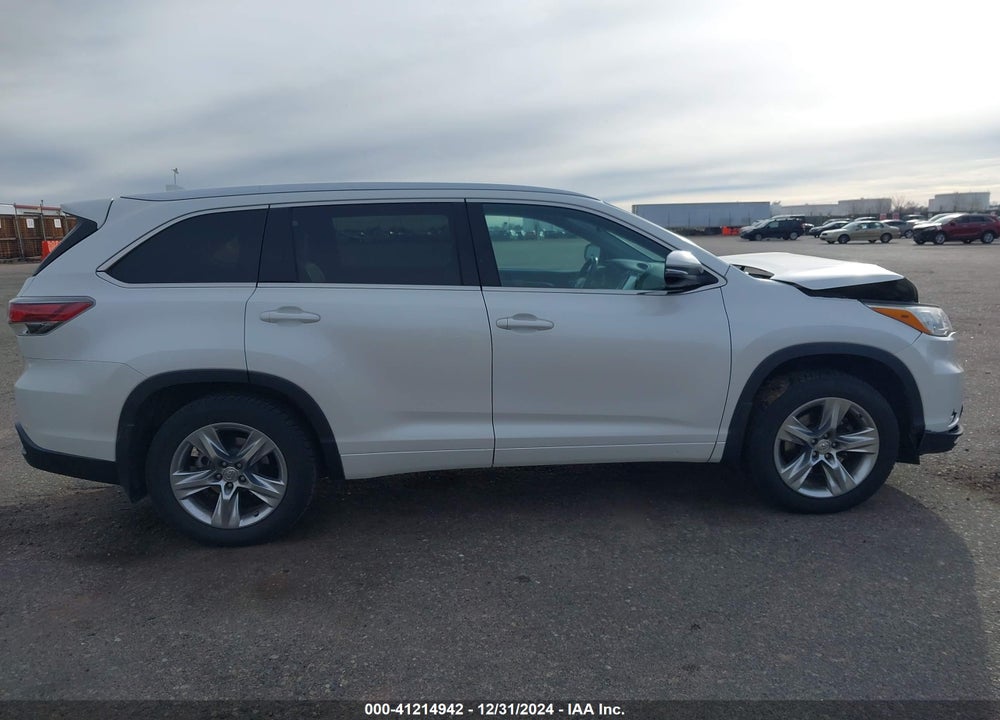 2015 TOYOTA HIGHLANDER LIMITED PLATINUM V6 VIN: 5TDDKRFH3FS208263