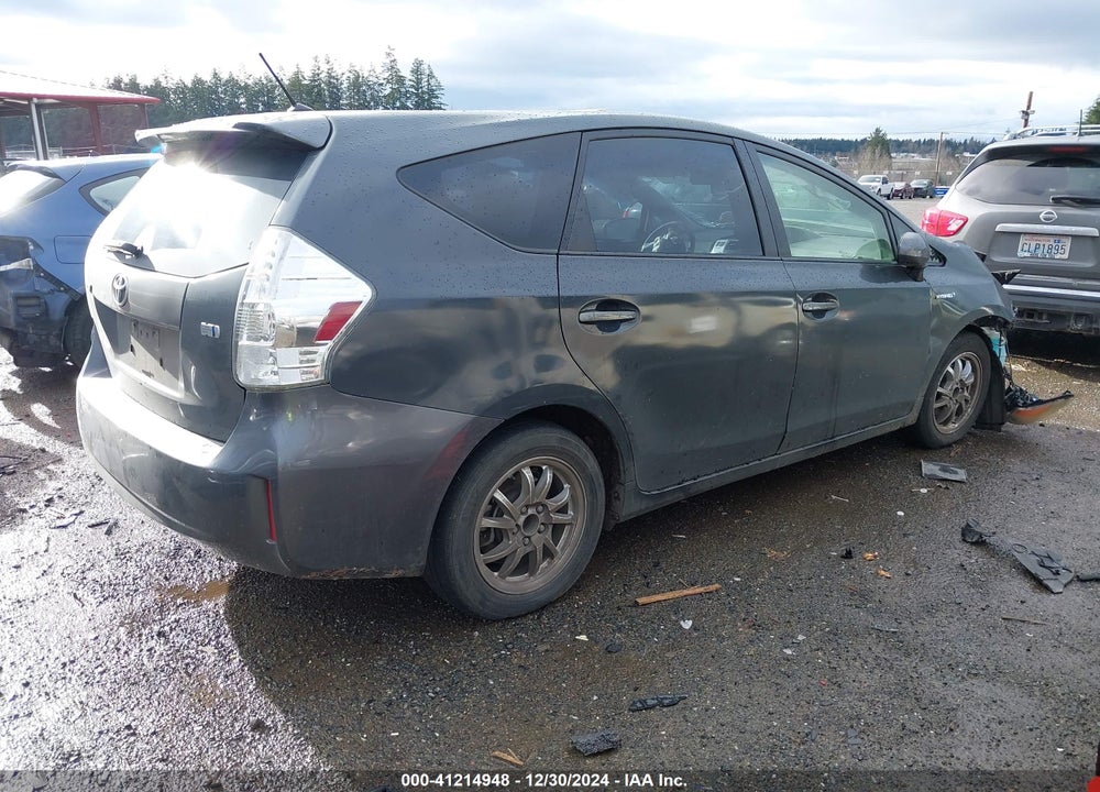 2012 TOYOTA PRIUS V VIN: JTDZN3EU3C3066292