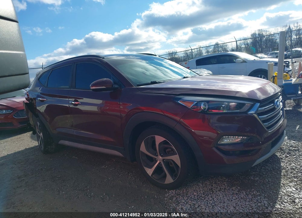 2017 HYUNDAI TUCSON LIMITED VIN: KM8J3CA25HU370390