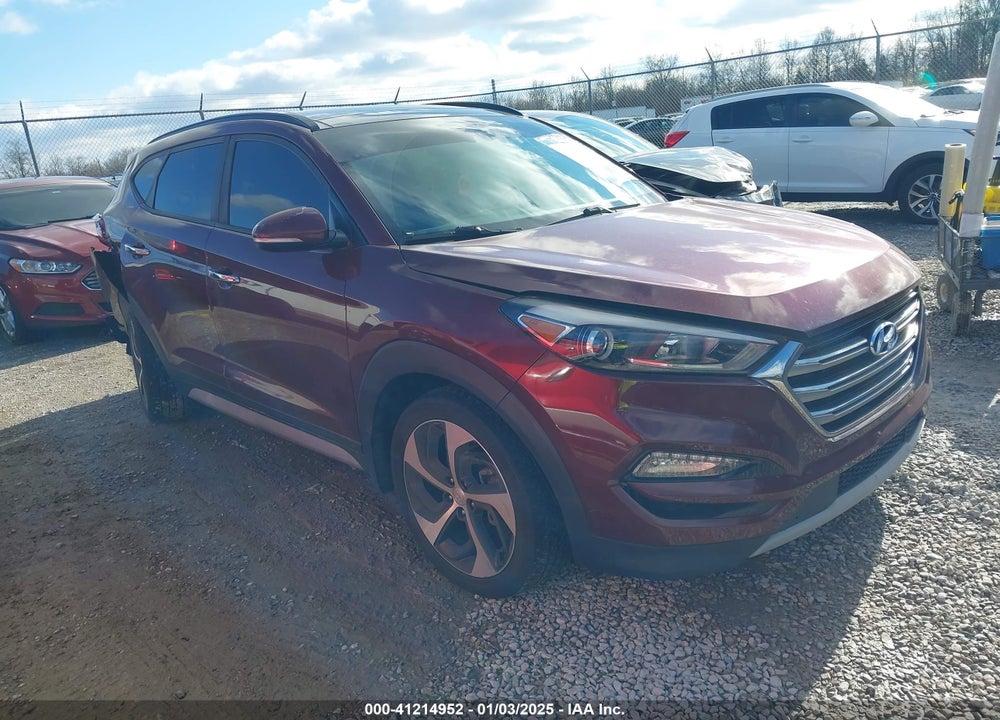 2017 HYUNDAI TUCSON LIMITED VIN: KM8J3CA25HU370390