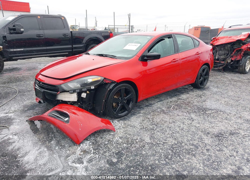 2014 DODGE DART VIN: 1C3CDFBB1ED786785