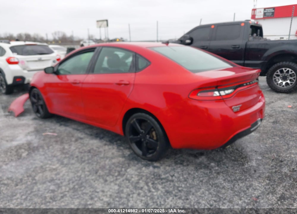 2014 DODGE DART VIN: 1C3CDFBB1ED786785