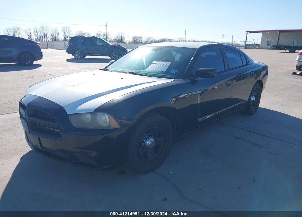 2014 DODGE CHARGER POLICE VIN: 2C3CDXAT3EH150565