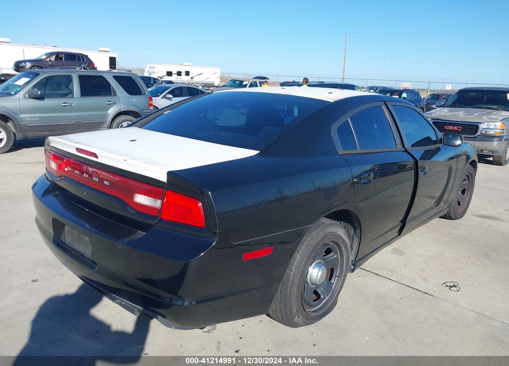 2014 DODGE CHARGER POLICE VIN: 2C3CDXAT3EH150565