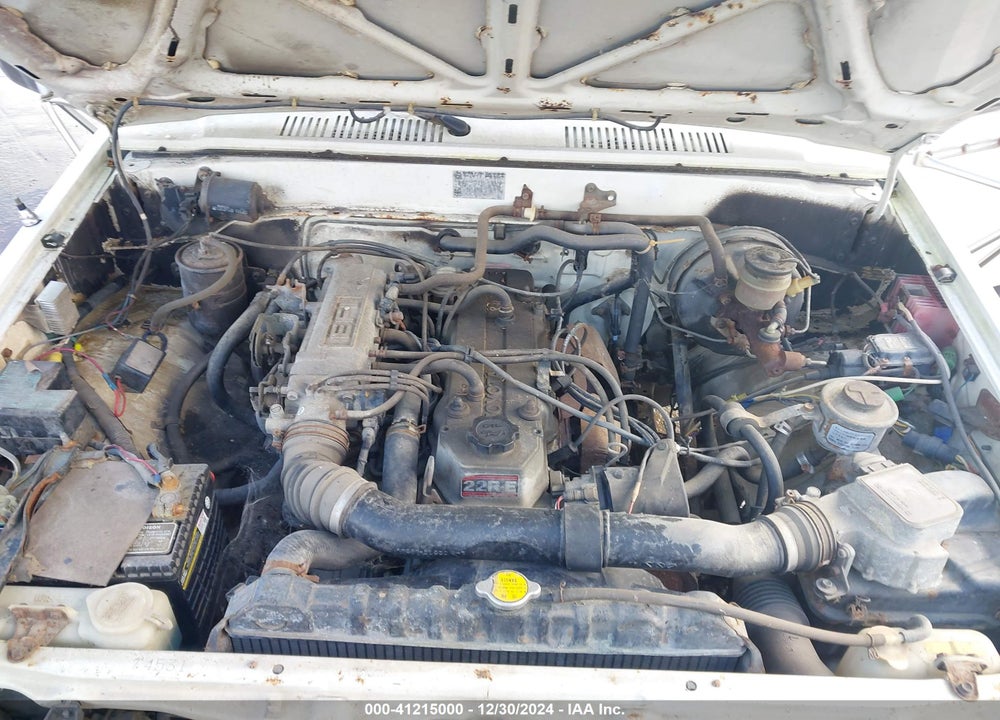 1986 TOYOTA PICKUP CAB CHASSIS RN75 DLX VIN: JT5RN75U4G0002739