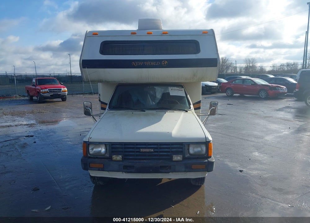1986 TOYOTA PICKUP CAB CHASSIS RN75 DLX VIN: JT5RN75U4G0002739