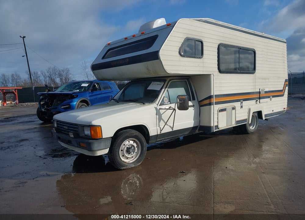 1986 TOYOTA PICKUP CAB CHASSIS RN75 DLX VIN: JT5RN75U4G0002739
