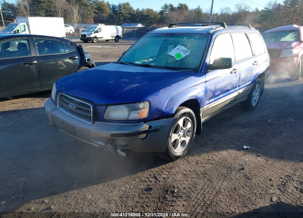 2004 SUBARU FORESTER 2.5XS VIN: JF1SG65684H738145