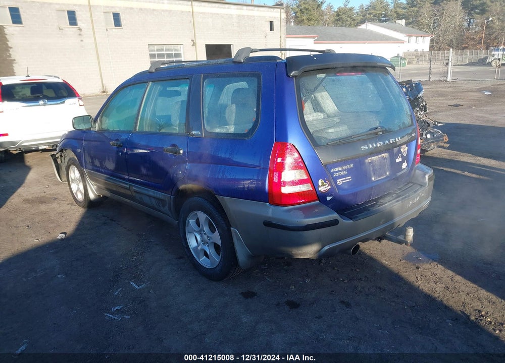 2004 SUBARU FORESTER 2.5XS VIN: JF1SG65684H738145
