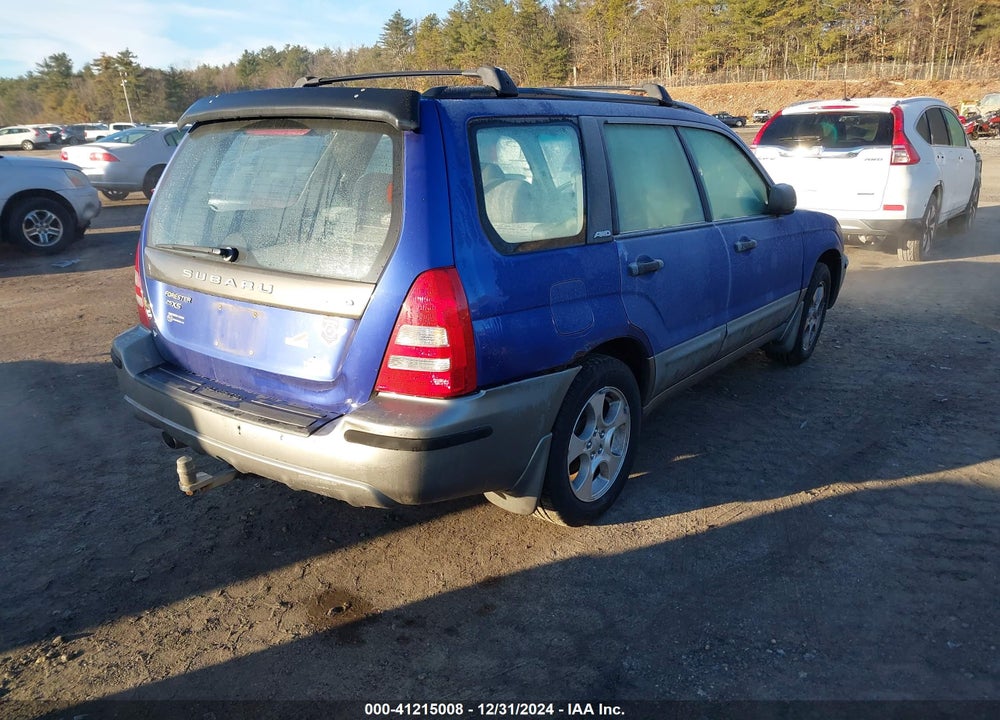 2004 SUBARU FORESTER 2.5XS VIN: JF1SG65684H738145