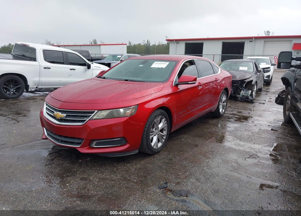 2014 CHEVROLET IMPALA 2LT VIN: 2G1125S39E9309202