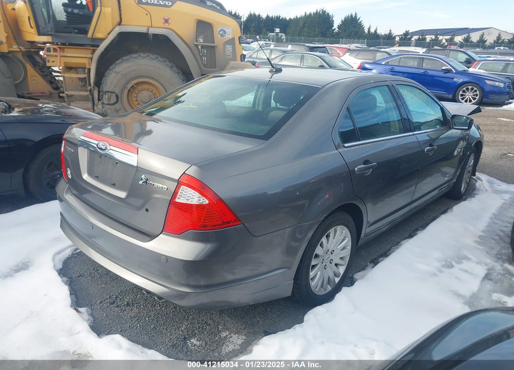 2010 FORD FUSION HYBRID VIN: 3FADP0L33AR370949