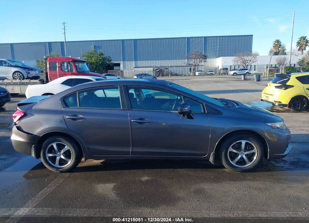 2015 HONDA CIVIC SE VIN: 19XFB2F73FE276371
