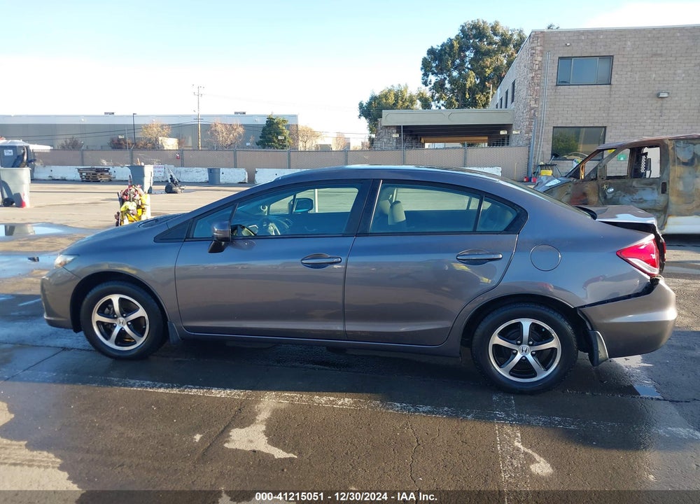 2015 HONDA CIVIC SE VIN: 19XFB2F73FE276371