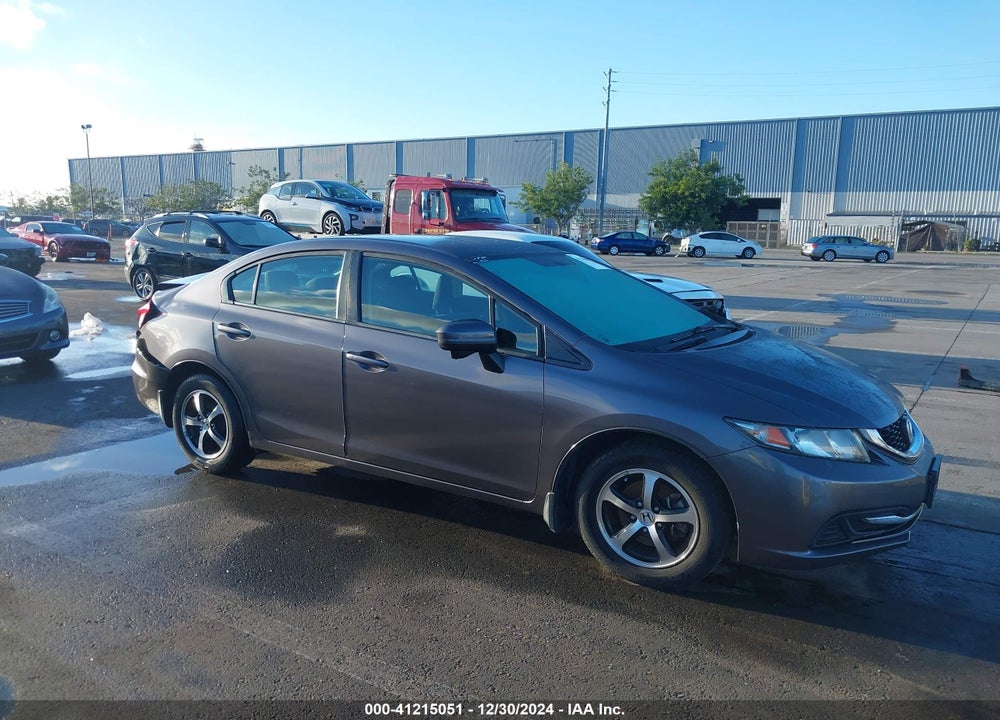 2015 HONDA CIVIC SE VIN: 19XFB2F73FE276371