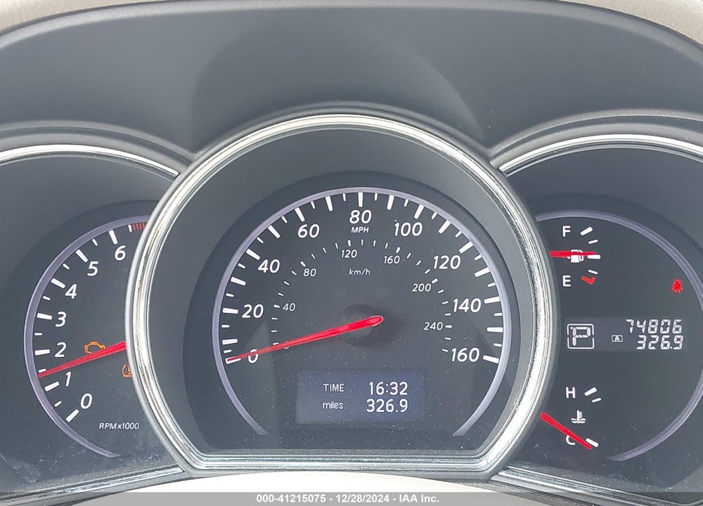 2011 NISSAN MURANO S VIN: JN8AZ1MU6BW055294
