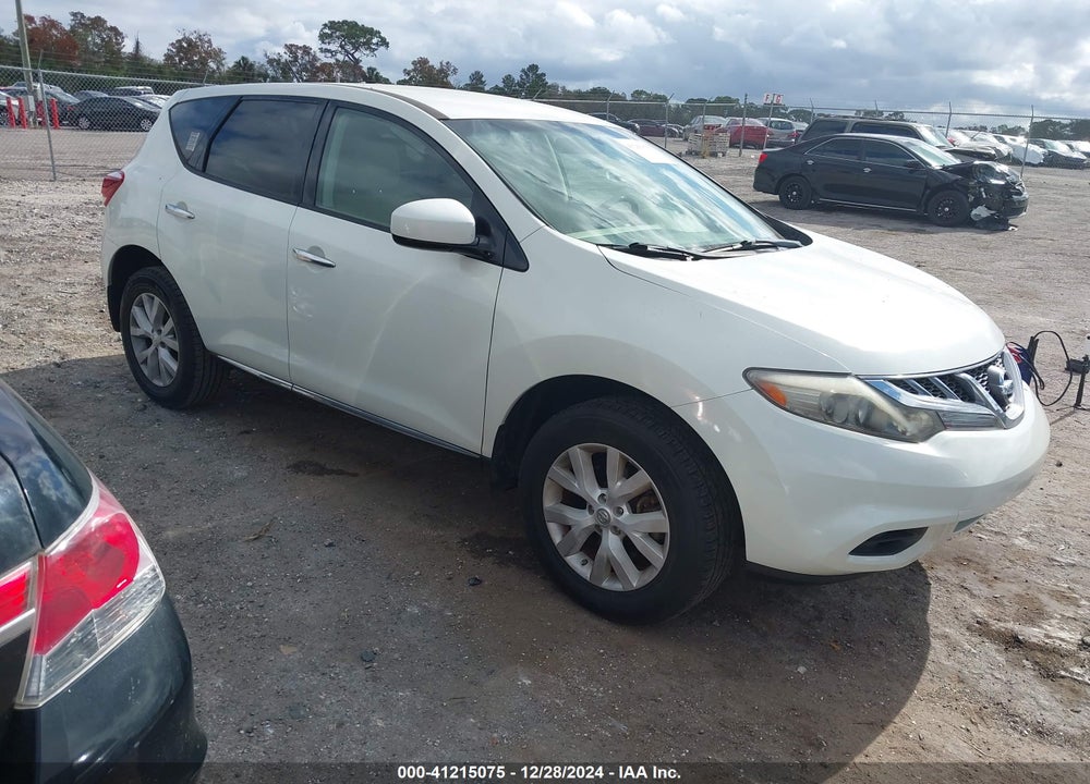 2011 NISSAN MURANO S VIN: JN8AZ1MU6BW055294