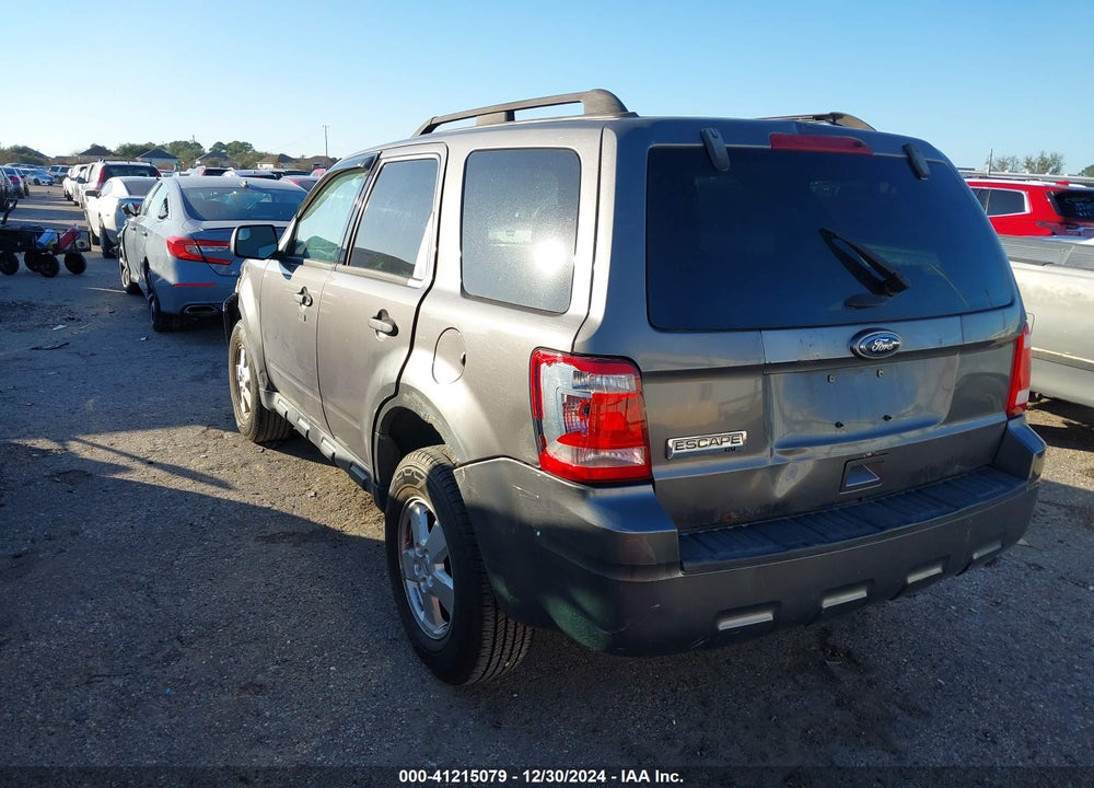 2012 FORD ESCAPE XLT VIN: 1FMCU0D74CKA66130
