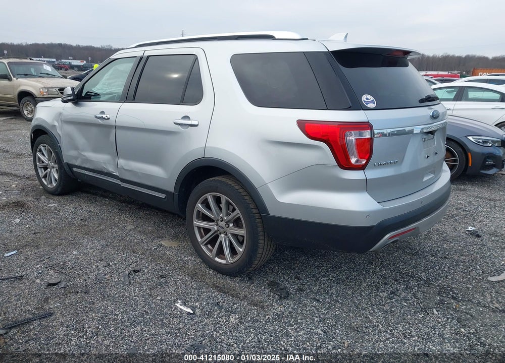 2017 FORD EXPLORER LIMITED VIN: 1FM5K8F8XHGC33281