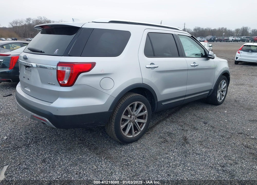 2017 FORD EXPLORER LIMITED VIN: 1FM5K8F8XHGC33281