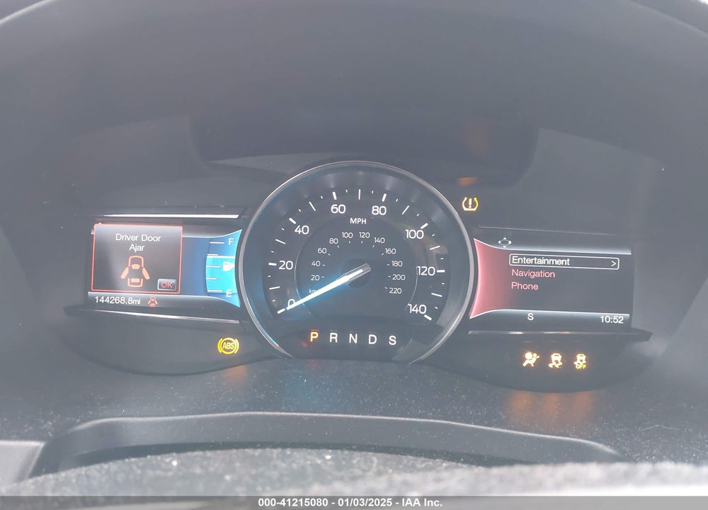 2017 FORD EXPLORER LIMITED VIN: 1FM5K8F8XHGC33281