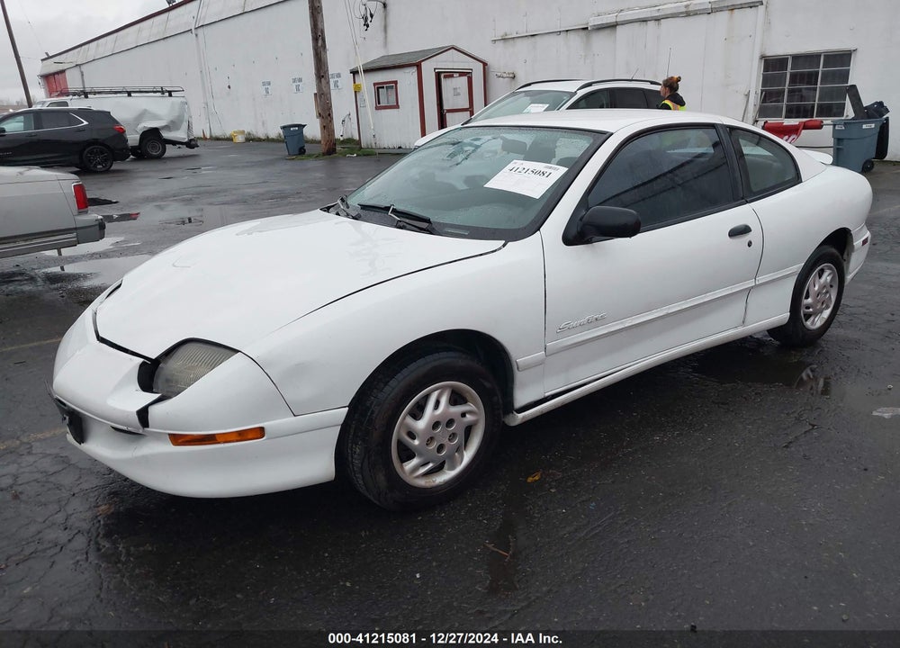 1997 PONTIAC SUNFIRE SE CMI VIN: 1G2JB1244V7539437