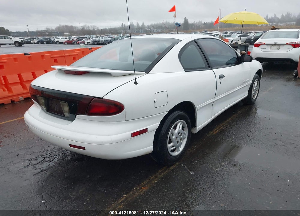 1997 PONTIAC SUNFIRE SE CMI VIN: 1G2JB1244V7539437