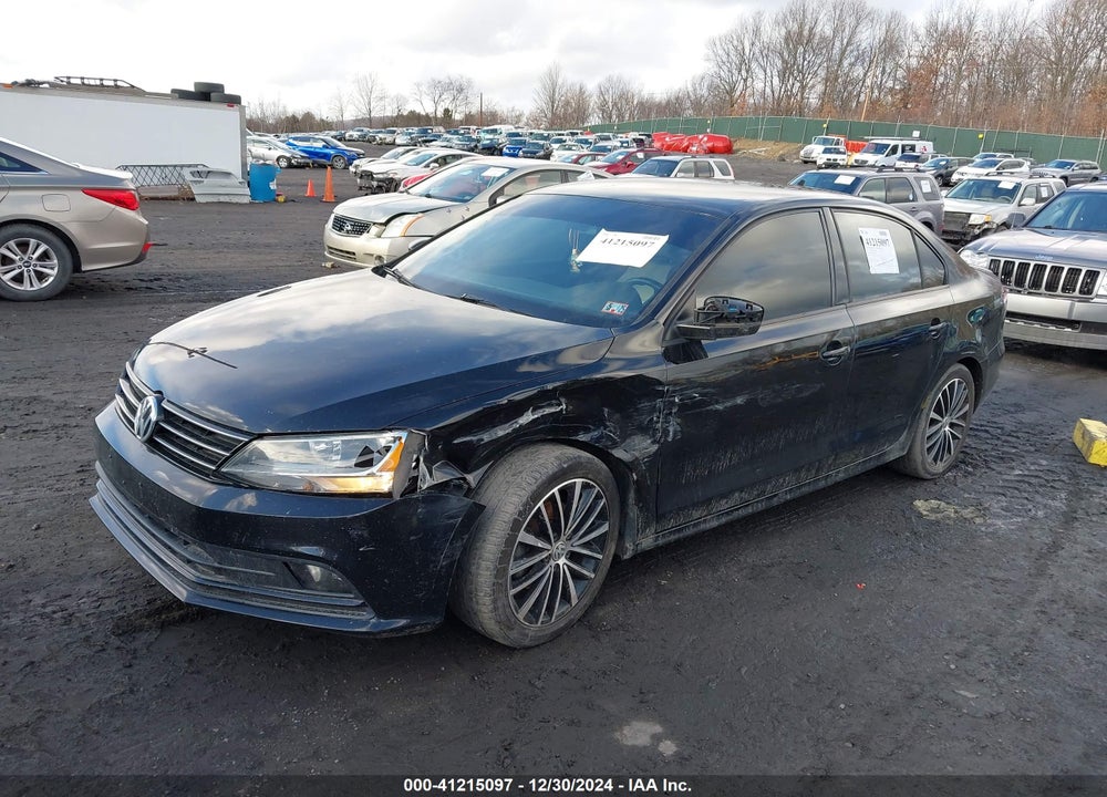 2016 VOLKSWAGEN JETTA 1.8T SPORT VIN: 3VWD17AJ6GM222206