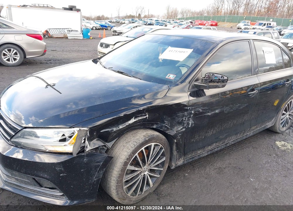 2016 VOLKSWAGEN JETTA 1.8T SPORT VIN: 3VWD17AJ6GM222206