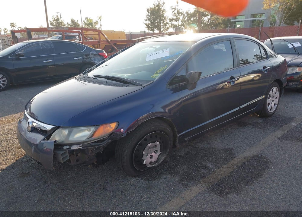 2006 HONDA CIVIC LX VIN: 1HGFA16536L108315