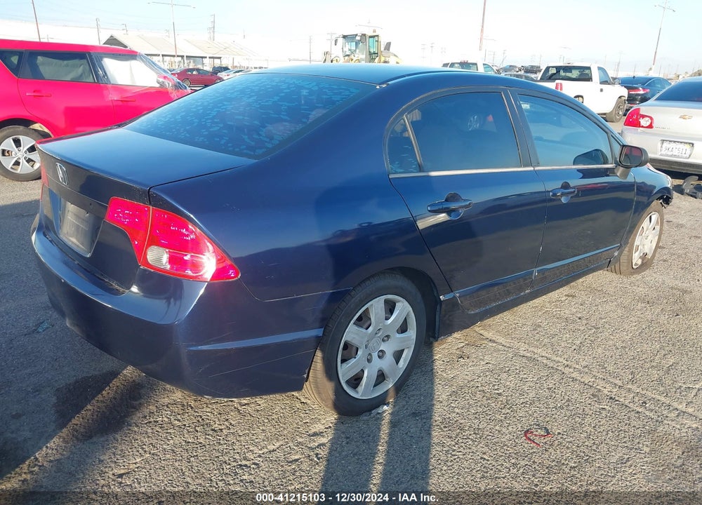 2006 HONDA CIVIC LX VIN: 1HGFA16536L108315