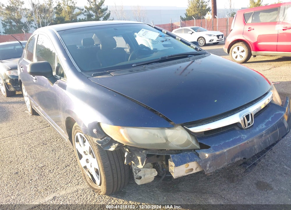 2006 HONDA CIVIC LX VIN: 1HGFA16536L108315