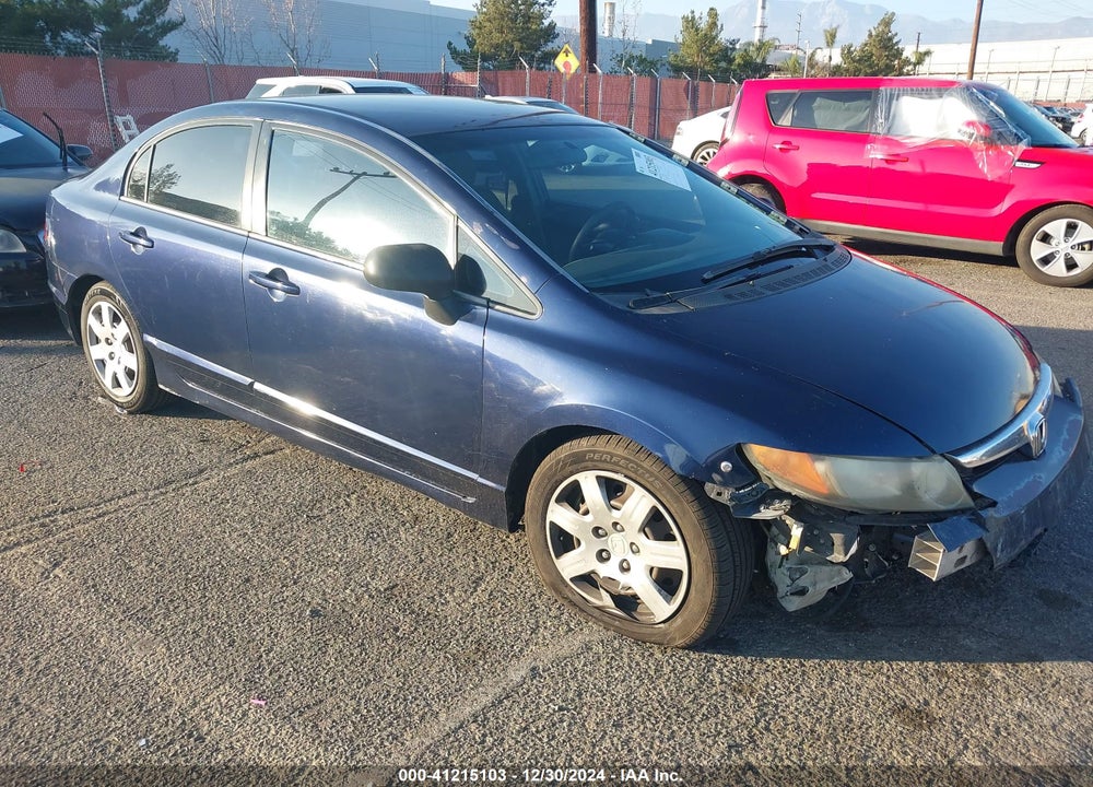 2006 HONDA CIVIC LX VIN: 1HGFA16536L108315