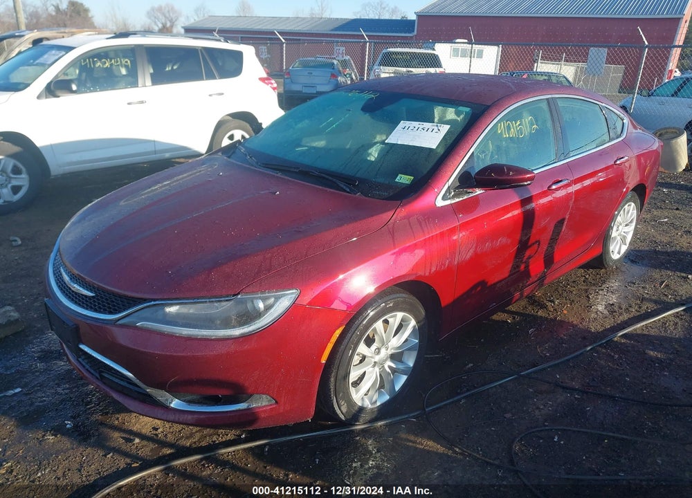 2015 CHRYSLER 200 C VIN: 1C3CCCCB9FN582263