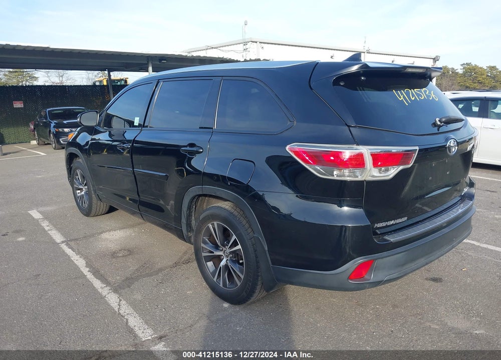 2016 TOYOTA HIGHLANDER XLE V6 VIN: 5TDJKRFH5GS254410