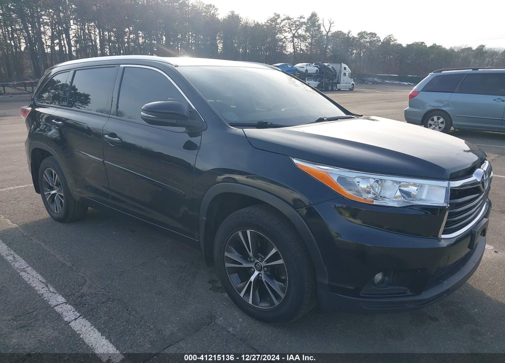 2016 TOYOTA HIGHLANDER XLE V6 VIN: 5TDJKRFH5GS254410