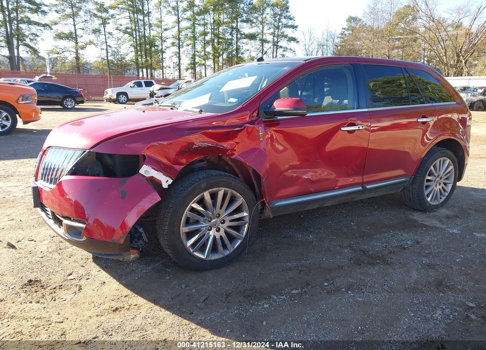 2013 LINCOLN MKX VIN: 2LMDJ6JK3DBL11881