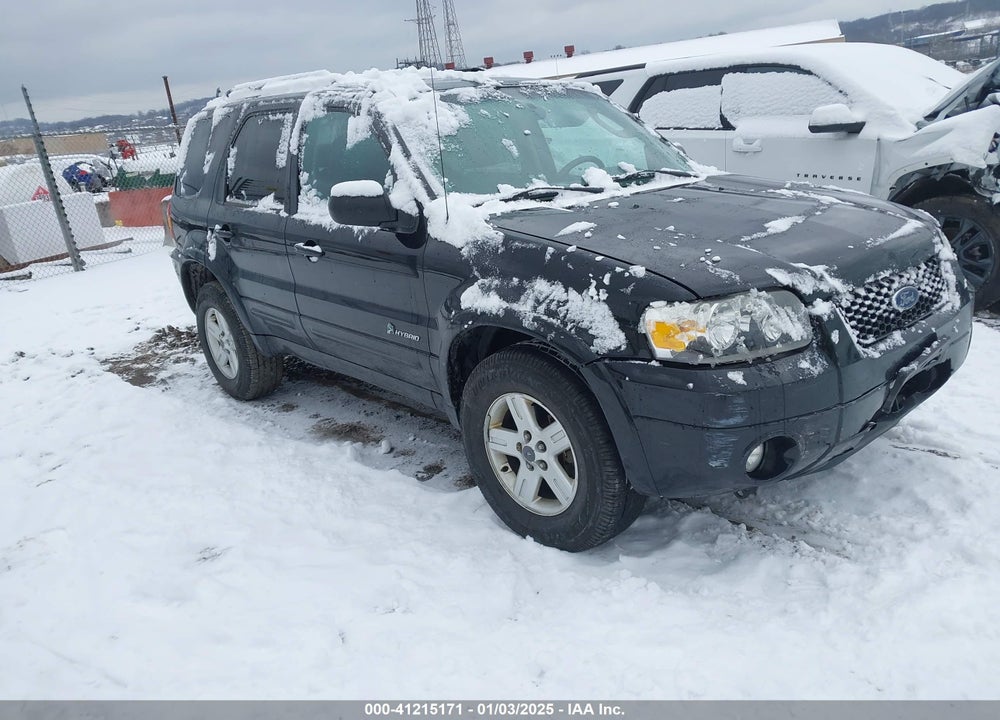 2007 FORD ESCAPE HYBRID VIN: 1FMCU59H17KA50522