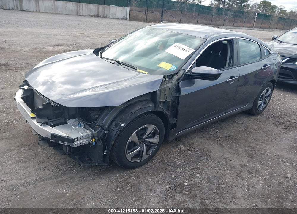 2019 HONDA CIVIC LX VIN: 2HGFC2F69KH579045