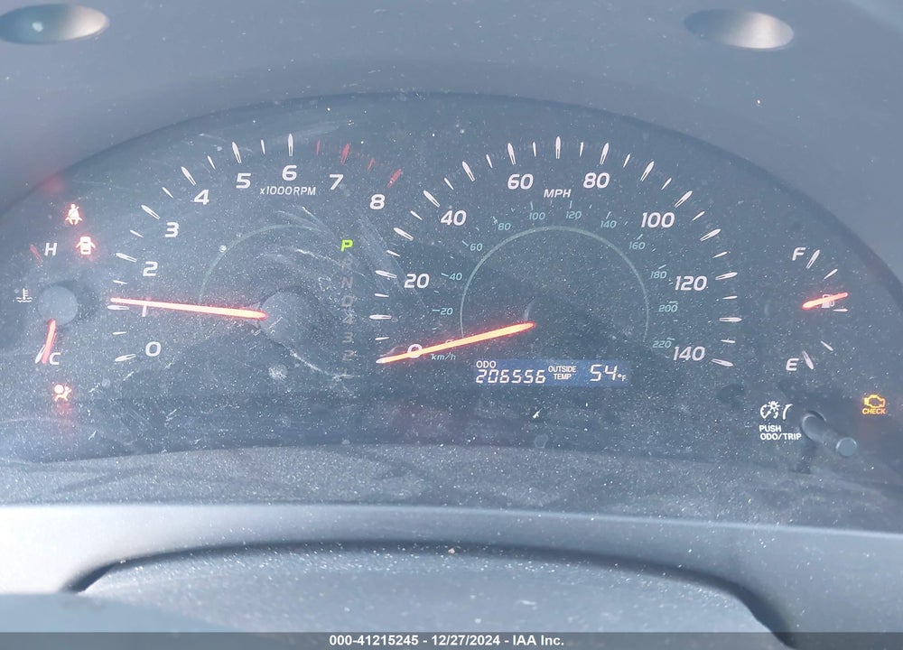 2008 TOYOTA CAMRY CE/LE/XLE/SE VIN: 4T1BE46K08U207191