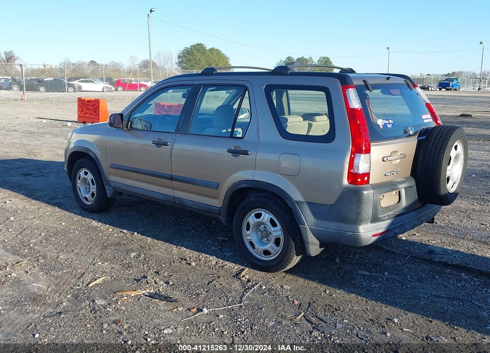 2005 HONDA CR-V LX VIN: SHSRD68505U303537