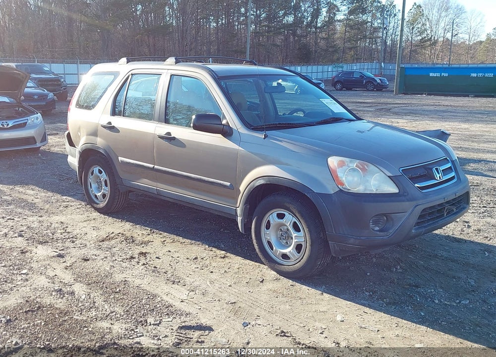 2005 HONDA CR-V LX VIN: SHSRD68505U303537