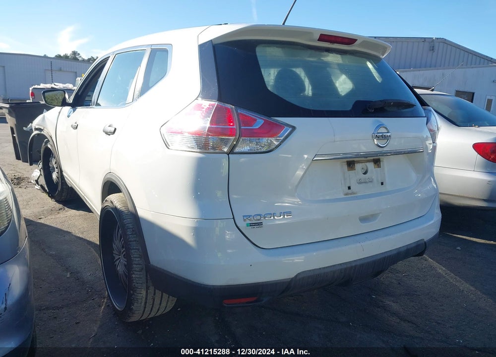 2016 NISSAN ROGUE S/SL/SV VIN: KNMAT2MT6GP676546